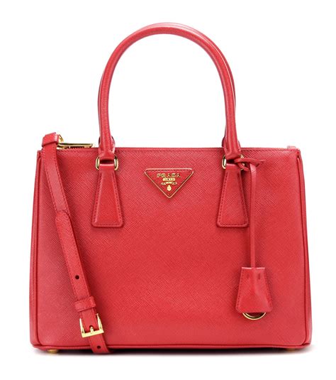 prada mini saffiano red|prada saffiano bag small size.